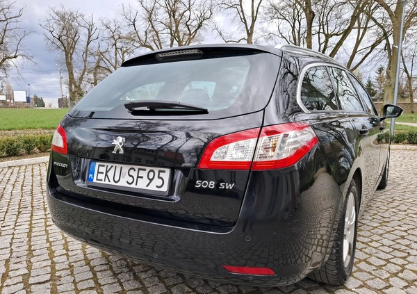 Peugeot 508 cena 24700 przebieg: 294500, rok produkcji 2013 z Kutno małe 191